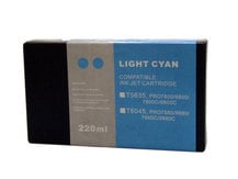 220ml Compatible Cartridge for EPSON Stylus Pro 7800, 9800 LIGHT CYAN (T5635/T6035)